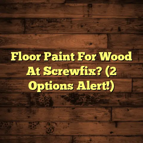 Floor Paint For Wood At Screwfix? (2 Options Alert!)