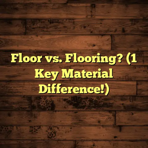 Floor vs. Flooring? (1 Key Material Difference!)