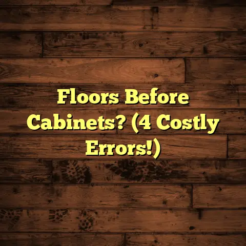 Floors Before Cabinets? (4 Costly Errors!)