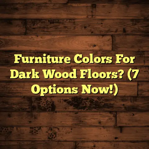 Furniture Colors For Dark Wood Floors? (7 Options Now!)
