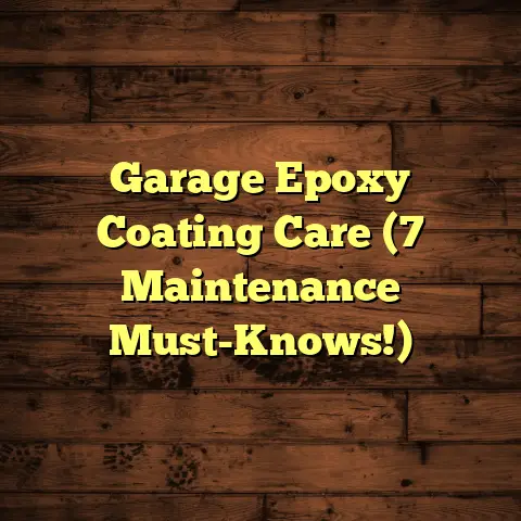 Garage Epoxy Coating Care (7 Maintenance Must-Knows!)