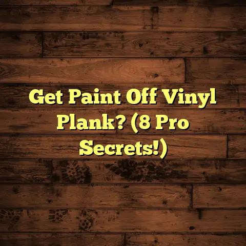 Get Paint Off Vinyl Plank? (8 Pro Secrets!)