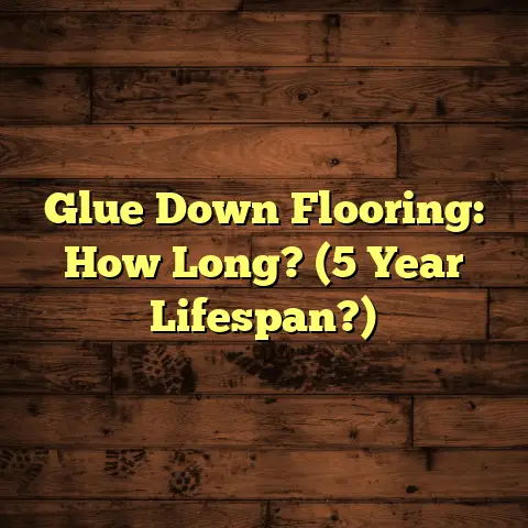 Glue Down Flooring: How Long? (5 Year Lifespan?)