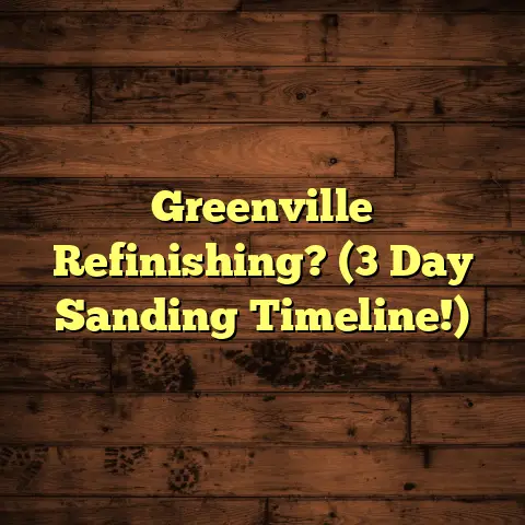 Greenville Refinishing? (3 Day Sanding Timeline!)