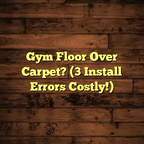 Gym Floor Over Carpet? (3 Install Errors Costly!)