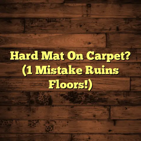 Hard Mat On Carpet? (1 Mistake Ruins Floors!)