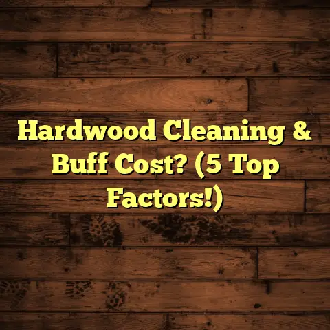 Hardwood Cleaning & Buff Cost? (5 Top Factors!)