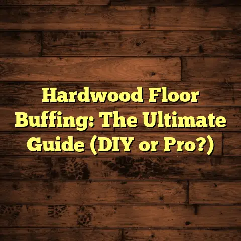 Hardwood Floor Buffing: The Ultimate Guide (DIY or Pro?)