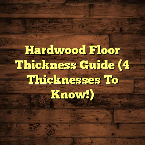 Hardwood Floor Thickness Guide (4 Thicknesses To Know!)