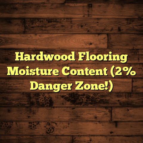 Hardwood Flooring Moisture Content (2% Danger Zone!)