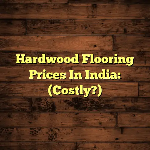 Hardwood Flooring Prices In India: (Costly?)