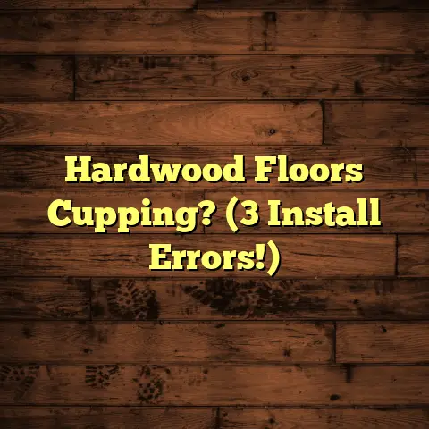 Hardwood Floors Cupping? (3 Install Errors!)