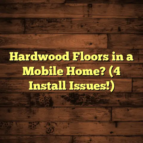 Hardwood Floors in a Mobile Home? (4 Install Issues!)