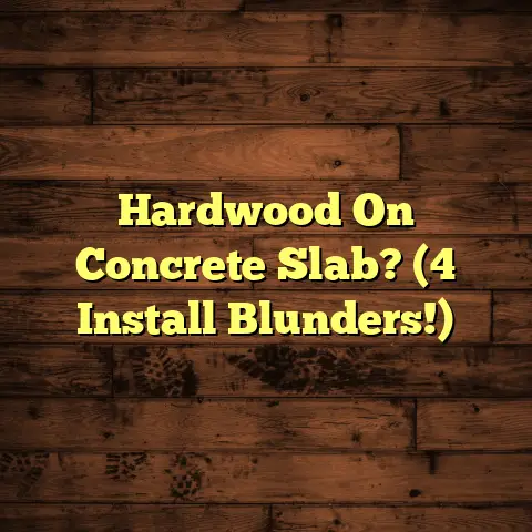 Hardwood On Concrete Slab? (4 Install Blunders!)