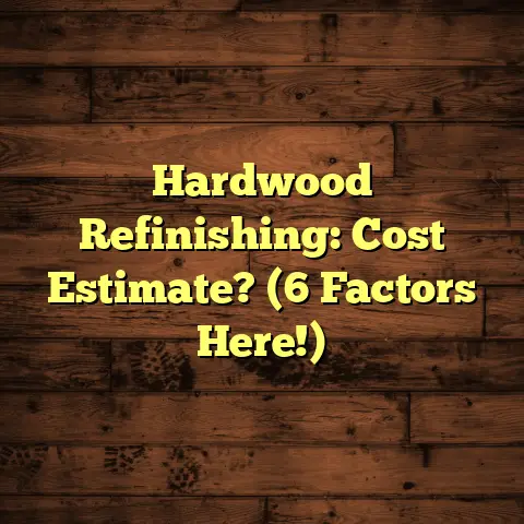 Hardwood Refinishing: Cost Estimate? (6 Factors Here!)