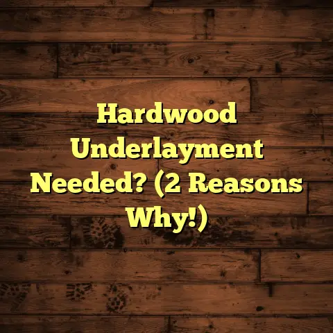 Hardwood Underlayment Needed? (2 Reasons Why!)