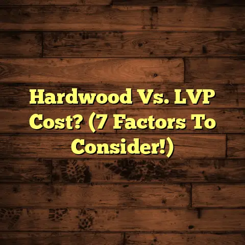 Hardwood Vs. LVP Cost? (7 Factors To Consider!)