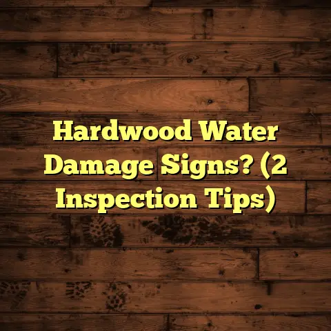 Hardwood Water Damage Signs? (2 Inspection Tips)