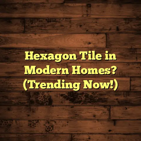 Hexagon Tile in Modern Homes? (Trending Now!)