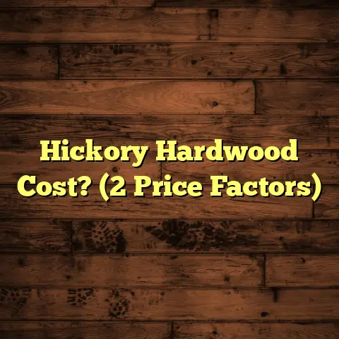 Hickory Hardwood Cost? (2 Price Factors)