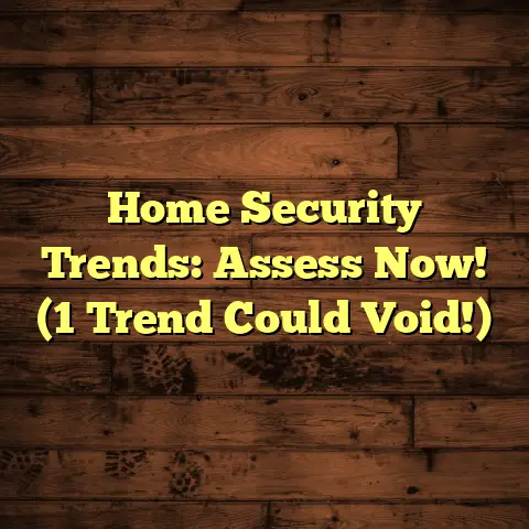 Home Security Trends: Assess Now! (1 Trend Could Void!)