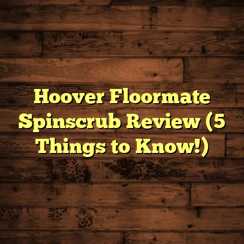 Hoover Floormate Spinscrub Review (5 Things to Know!)