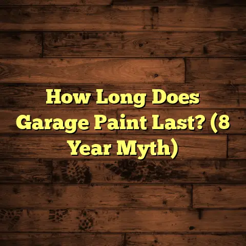 How Long Does Garage Paint Last? (8 Year Myth)