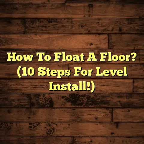 How To Float A Floor? (10 Steps For Level Install!)