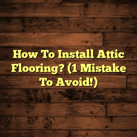 How To Install Attic Flooring? (1 Mistake To Avoid!)