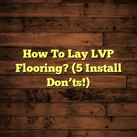 How To Lay LVP Flooring? (5 Install Don’ts!)