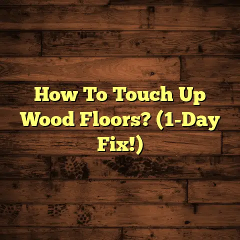 How To Touch Up Wood Floors? (1-Day Fix!)
