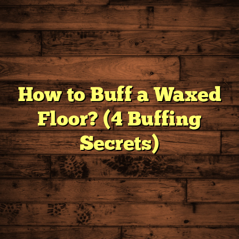 How to Buff a Waxed Floor? (4 Buffing Secrets)