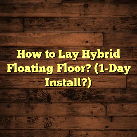 How to Lay Hybrid Floating Floor? (1-Day Install?)
