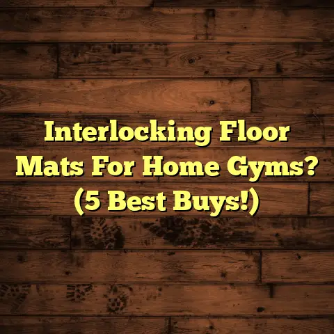 Interlocking Floor Mats For Home Gyms? (5 Best Buys!)