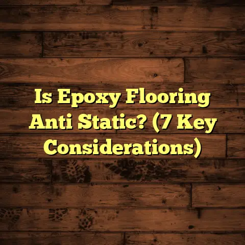 Is Epoxy Flooring Anti Static? (7 Key Considerations)
