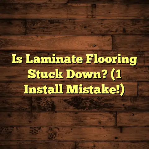 Is Laminate Flooring Stuck Down? (1 Install Mistake!)