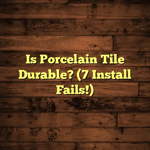 Is Porcelain Tile Durable? (7 Install Fails!)