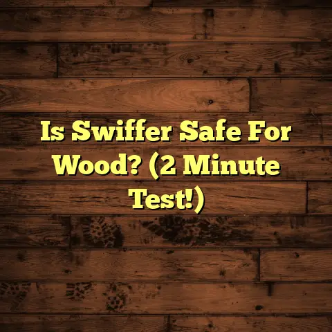 Is Swiffer Safe For Wood? (2 Minute Test!)