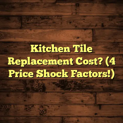 Kitchen Tile Replacement Cost? (4 Price Shock Factors!)