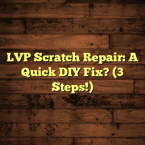 LVP Scratch Repair: A Quick DIY Fix? (3 Steps!)