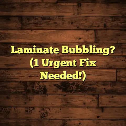 Laminate Bubbling? (1 Urgent Fix Needed!)
