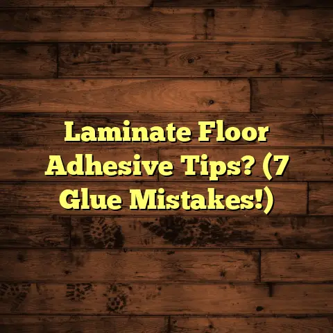 Laminate Floor Adhesive Tips? (7 Glue Mistakes!)