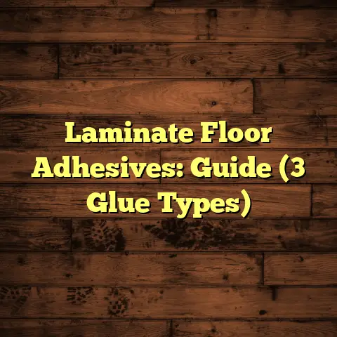 Laminate Floor Adhesives: Guide (3 Glue Types)