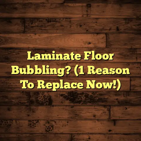 Laminate Floor Bubbling? (1 Reason To Replace Now!)