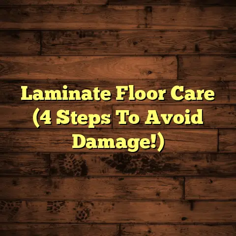 Laminate Floor Care (4 Steps To Avoid Damage!)