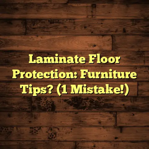 Laminate Floor Protection: Furniture Tips? (1 Mistake!)