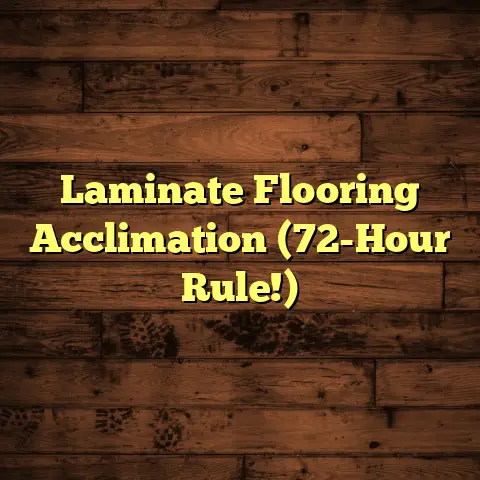 Laminate Flooring Acclimation (72-Hour Rule!)