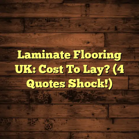 Laminate Flooring UK: Cost To Lay? (4 Quotes Shock!)