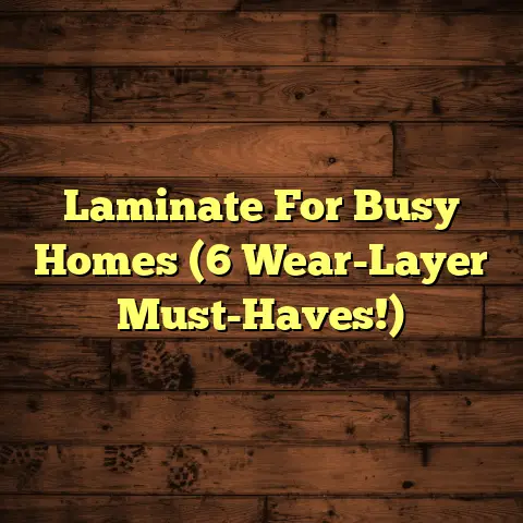 Laminate For Busy Homes (6 Wear-Layer Must-Haves!)