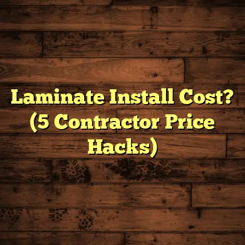 Laminate Install Cost? (5 Contractor Price Hacks)